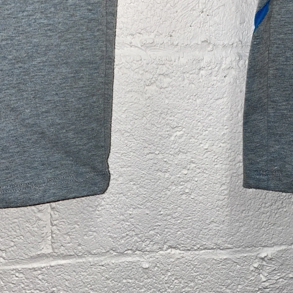 Nike Foldover Capris grey and blue small